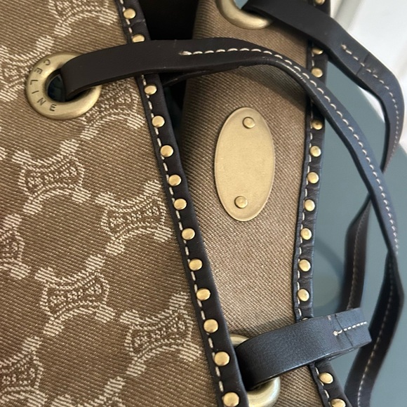 Celine Macadam Canvas Tote - Rare Bag with COA - Picture 11 of 14